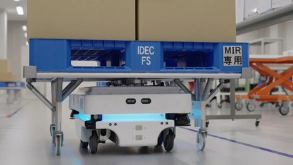 智能物流新篇章 IDEC部署MiR100自主移動機器人優化新工廠生產力